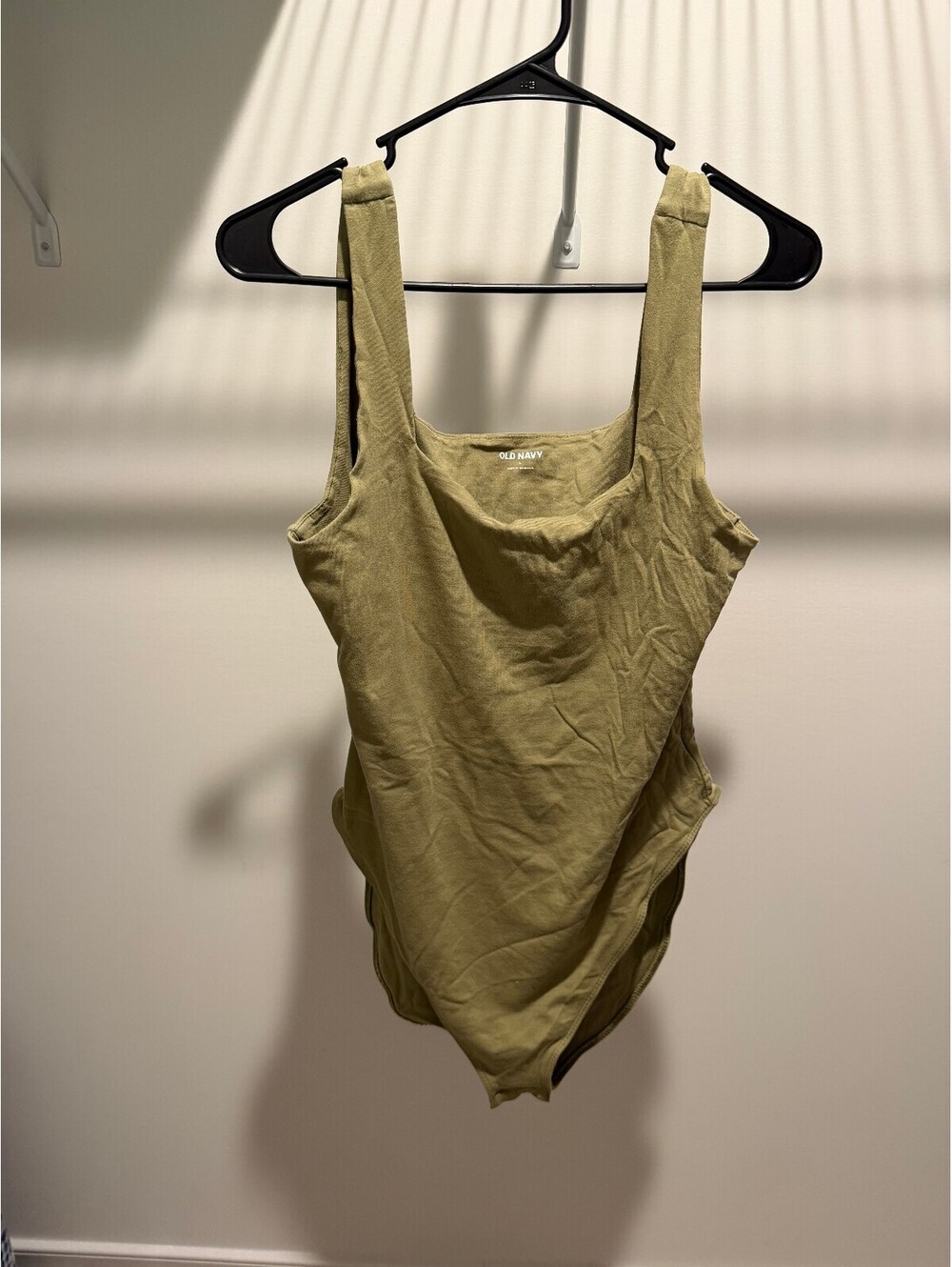 Old Navy olive bodysuit